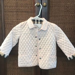 Burberry diamond quilted jacket